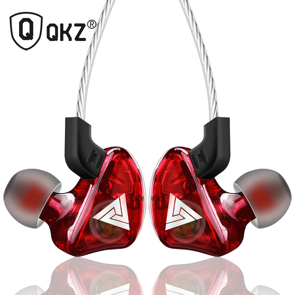 Спортивные наушники QKZ CK5 стереонаушники для мобильного телефона гарнитура бега