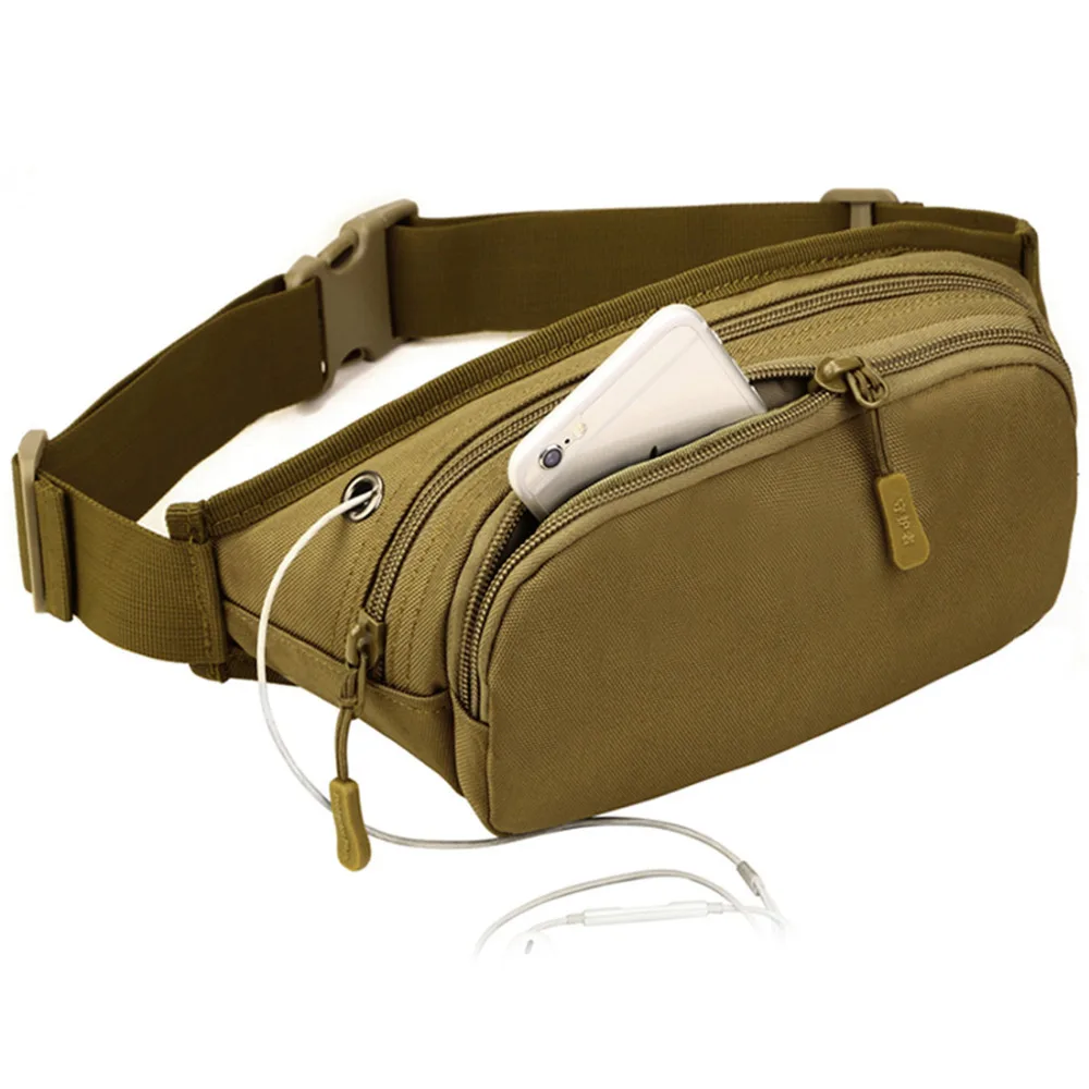 Водонепроницаемый нейлоновый поясной ремень для мужчин нагрудная Сумочка