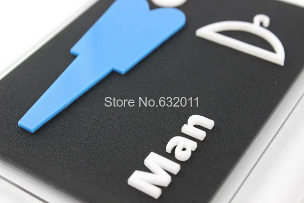 Акриловая дверная табличка для одежды раздевалка раздевалки настенные наклейки