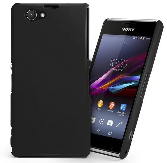 Full Protective for Sony Xperia Z1 Compact Case+Tempered Glass Slim Matte Cover Thin Hard Case |