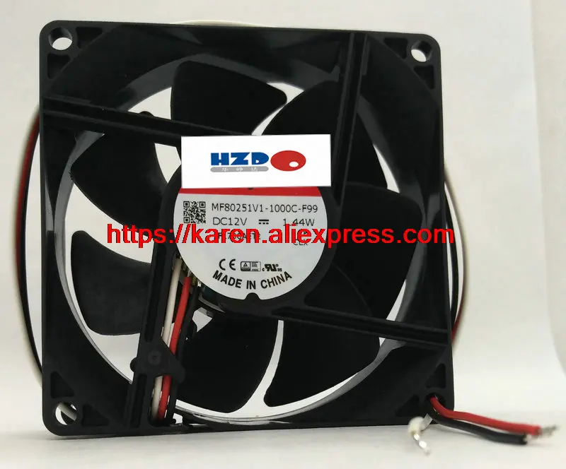 

HZDO 8cm MF80251V1-1000C-F99 8025 12V 1.44w Projector cooling fan ME80251V1-000C-F99 ME80251V1-000C-F99