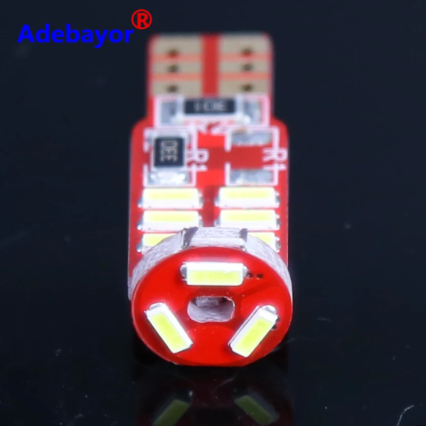 10 X Высокое качество 15 SMD T10 W5W LED 4014 автомобильный Боковой габаритный фонарь Canbus