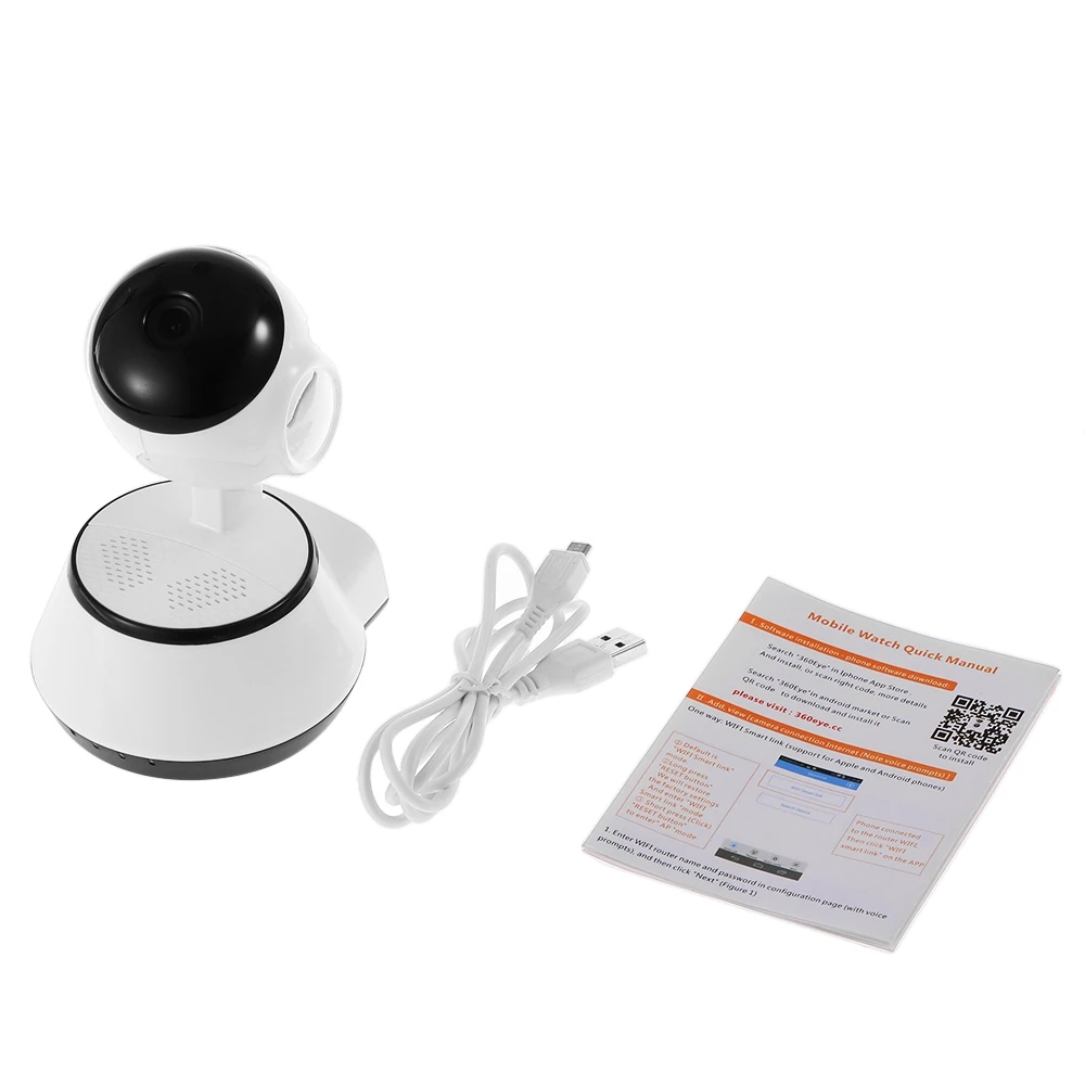 Беспроводная ip-камера Wi-Fi HD 720P Детский Монитор 1.0MP P2P поддержка приложения