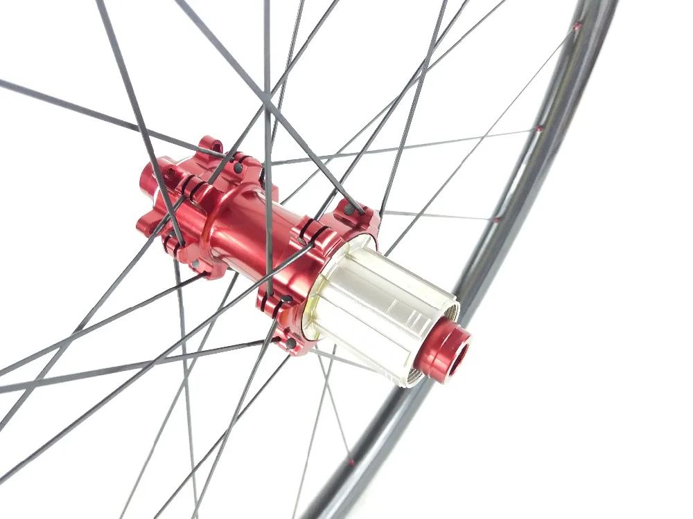 Суперсветильник Асимметричные карбоновые Колеса 650B MTB XC Ширина 28 мм ширина 25