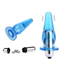 Анальный мини-фаллоимитатор, вибратор, секс-игрушки для мужчин, женщин, Стимулятор клитора, пуля, вибратор для женской мастурбации товары для взрослых