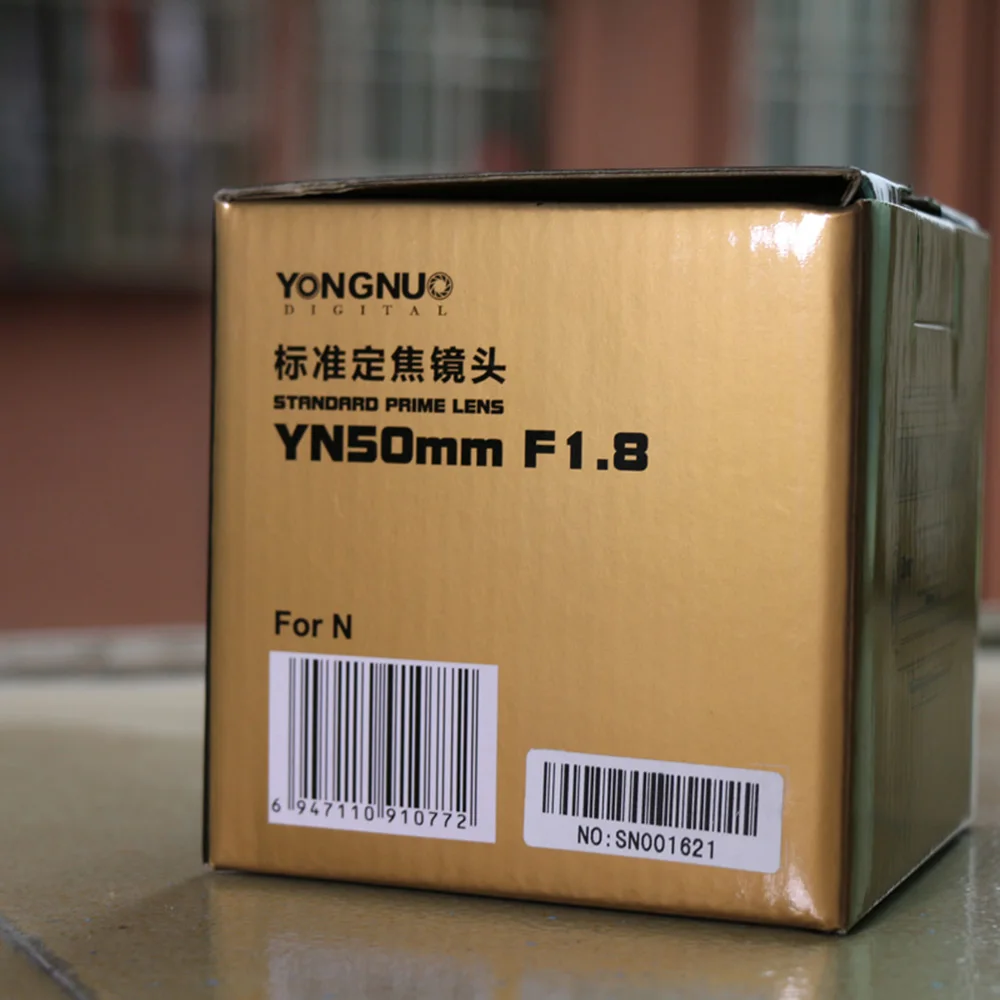 YONGNUO YN50mm f1.8 YN EF 50 мм f/1 8 AF объектив YN50 Большая диафрагма Автофокус для Canon EOS 60D 70D 5D2