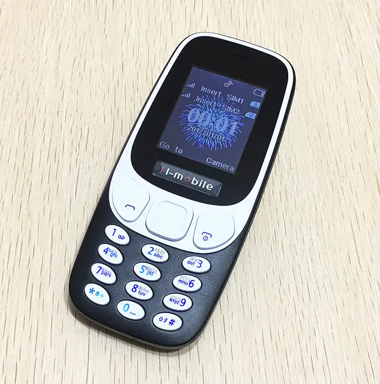 black 1,7" Dual Sim FM Радио Громкий Динамик мобильный телефон дешево Китай gsm сотовые телефоны русская клавиатура кнопка H-mobile - Цвет: black