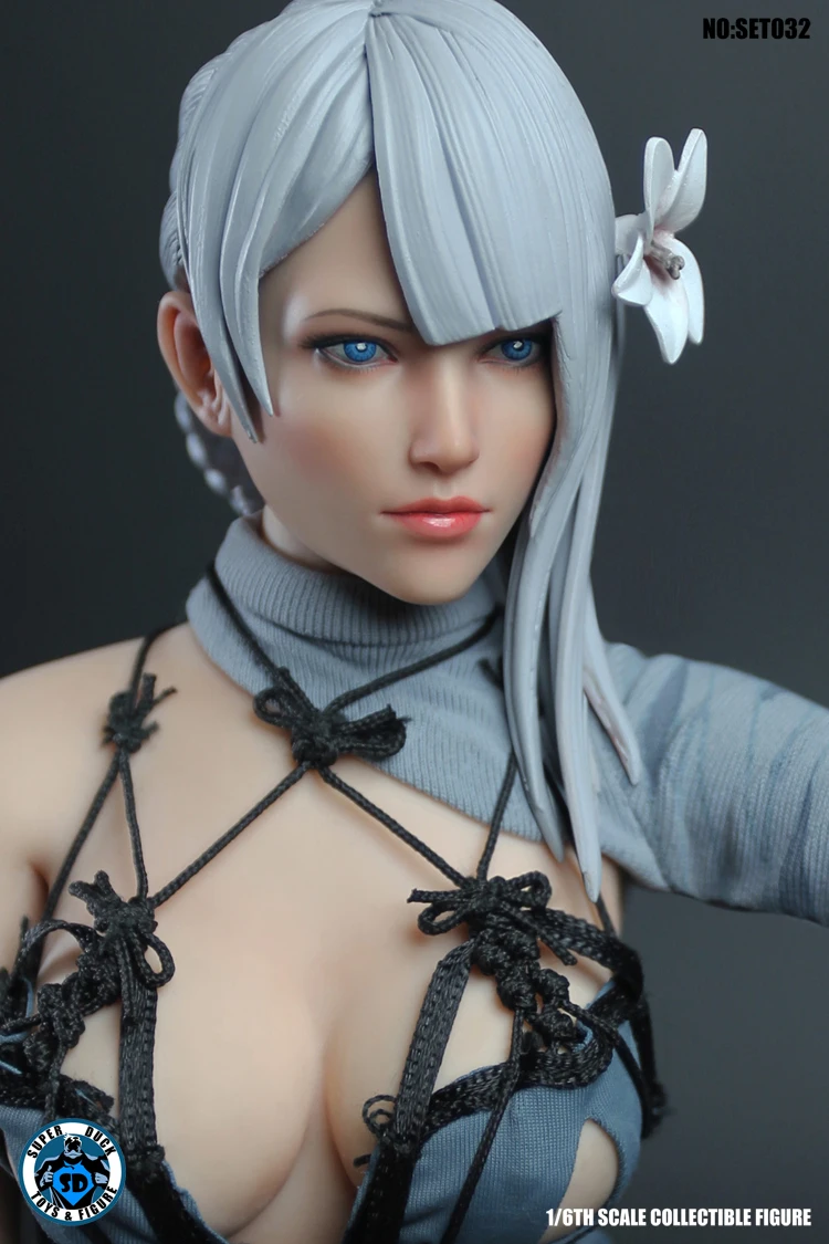 Супер утка Женская Automata A2 одежда с комплектом головы 1/6 подходит для тела Phicen|1/6