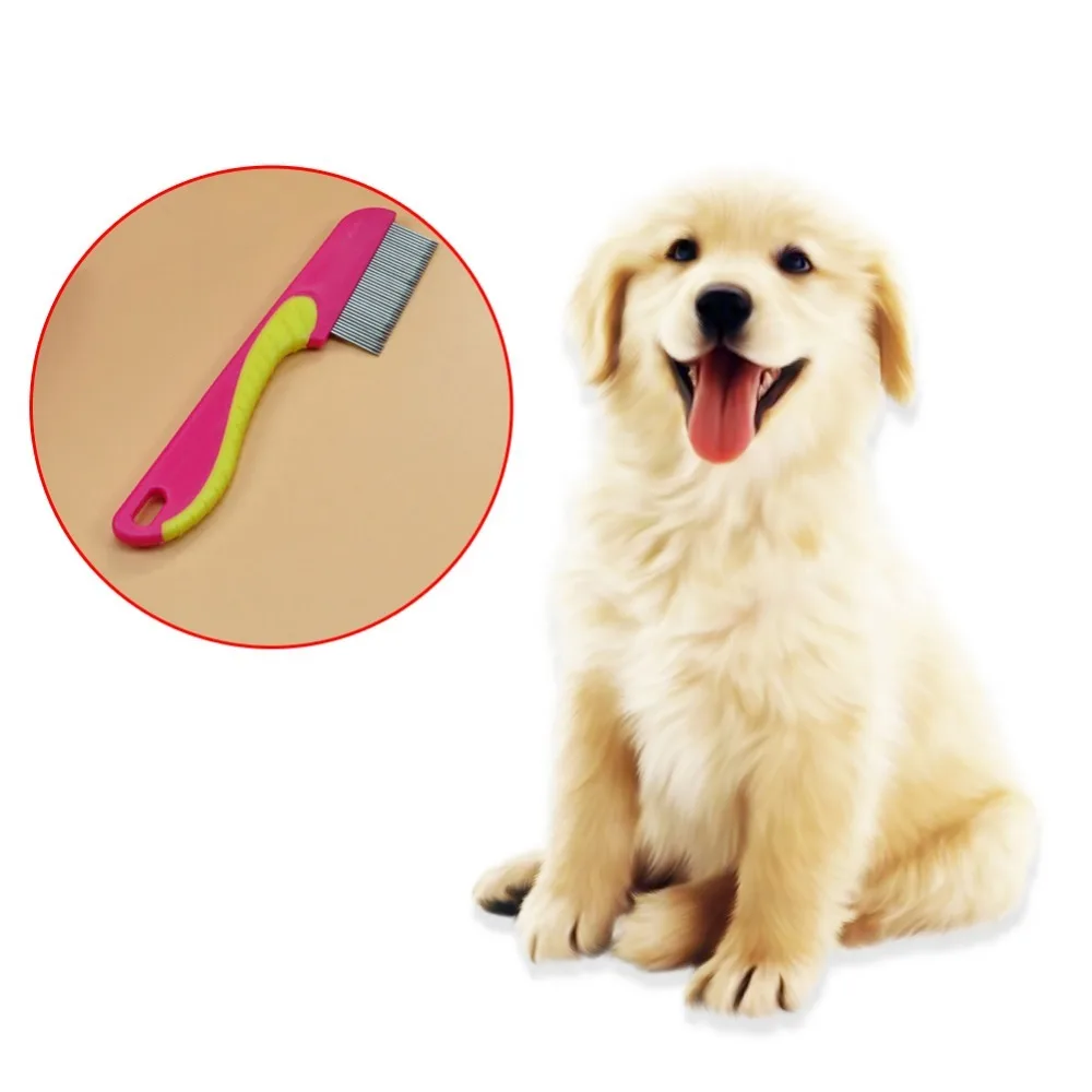 Fashion Lice Flea Removal Comb Pet Cleaning Supplies Dog Grooming Cat Fine toothed Combs Brush| |