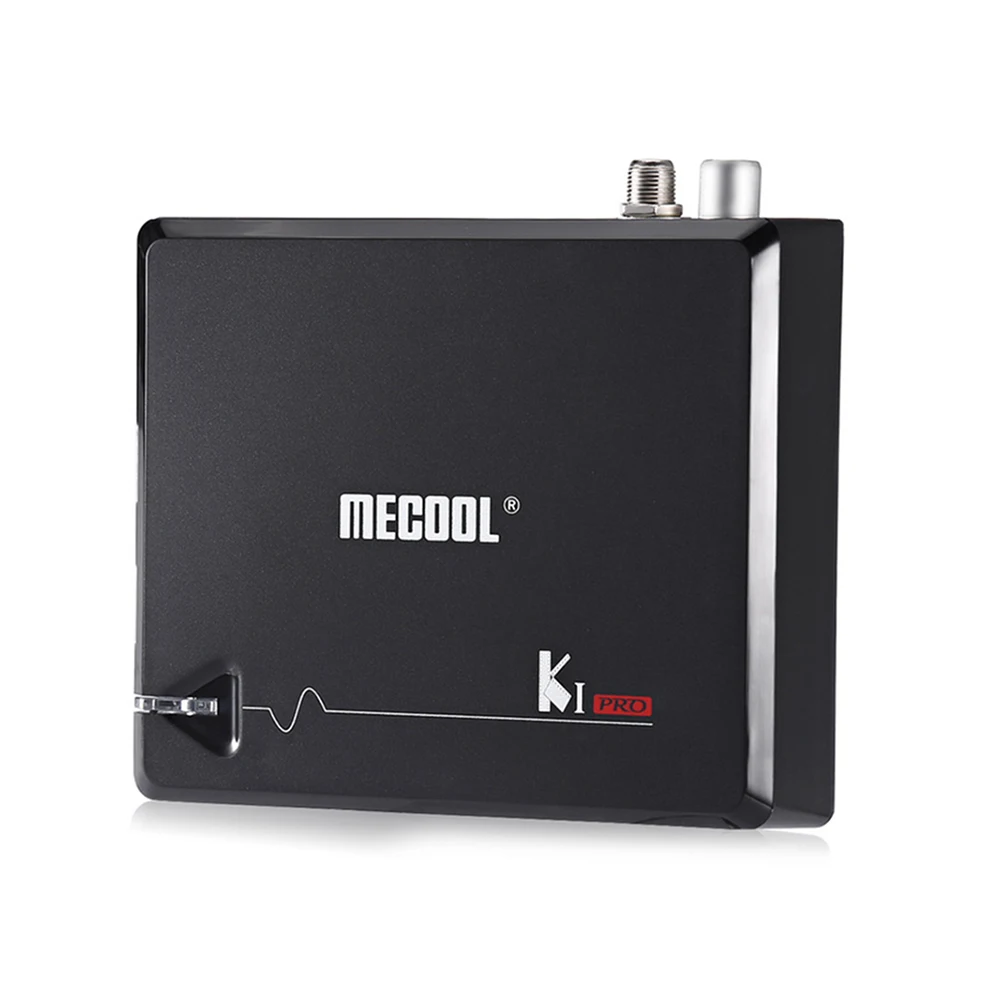 MECOOL KI PRO DVB Android 7 1 Smart tv Box Гибридный T2/DVB S2/DVB C Amlogic S905D Quad 2 Гб + 16 K1 5G wifi