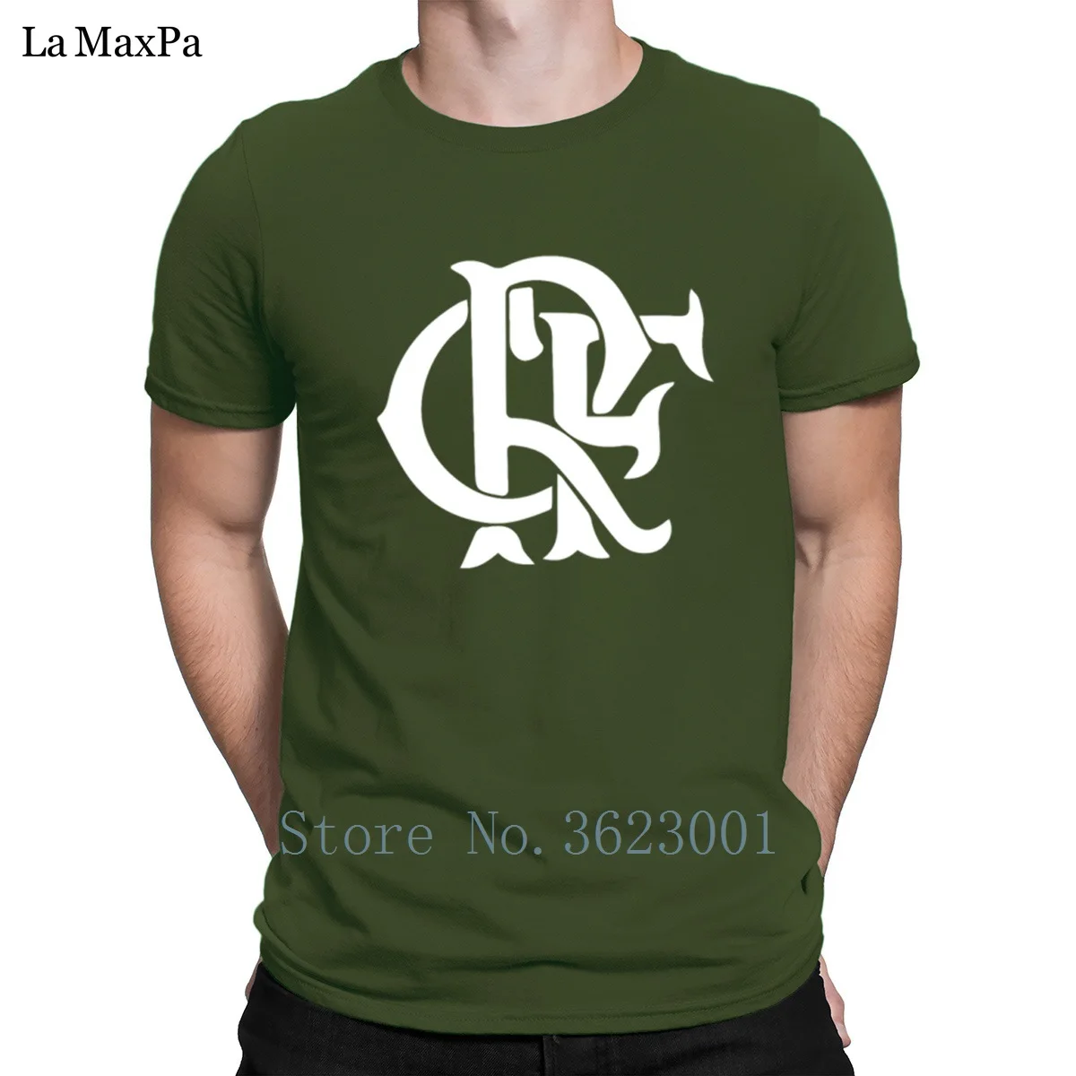 Army Green Новинка, Оригинальная футболка, весна-осень, Camisa Do Fla, Мужская футболка go, Классический лозунг, Мужская футболка, большие размеры, футболка, топы - Цвет: Army Green