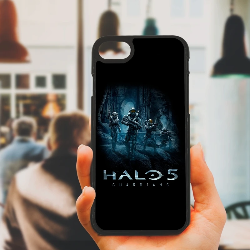 Halo 5 Guardians Чехлы для мобильных телефонов Жесткий Пластиковый антидетонационный