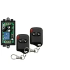 DC 9V 12V 24V 1 CH 1CH RF беспроводной переключатель системы дистанционного управления приемник + кошачий глаз передатчики, 315433. 92 MHZ дверь гаражалампа