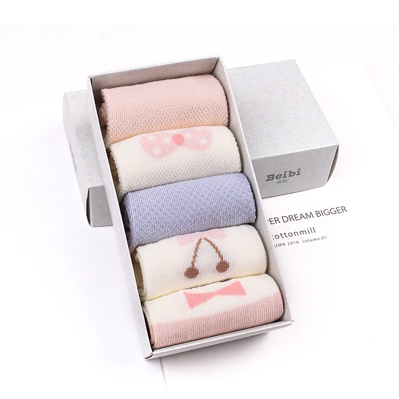 6769 детские летние хлопковые носки с мультяшным принтом новые Носки рисунком