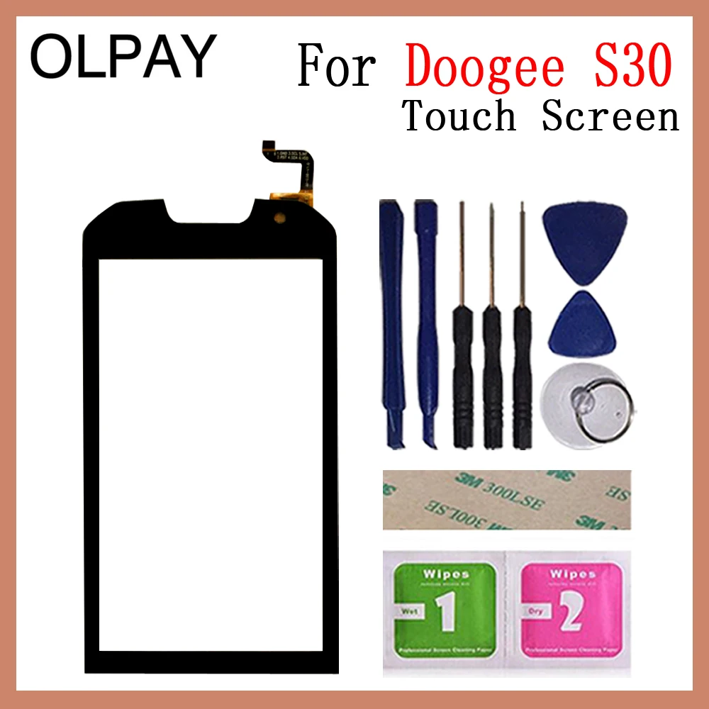 Переднее стекло для телефона AAA 5 0 дюйма Для Doogee S30 S 30 сенсорный экран дигитайзер