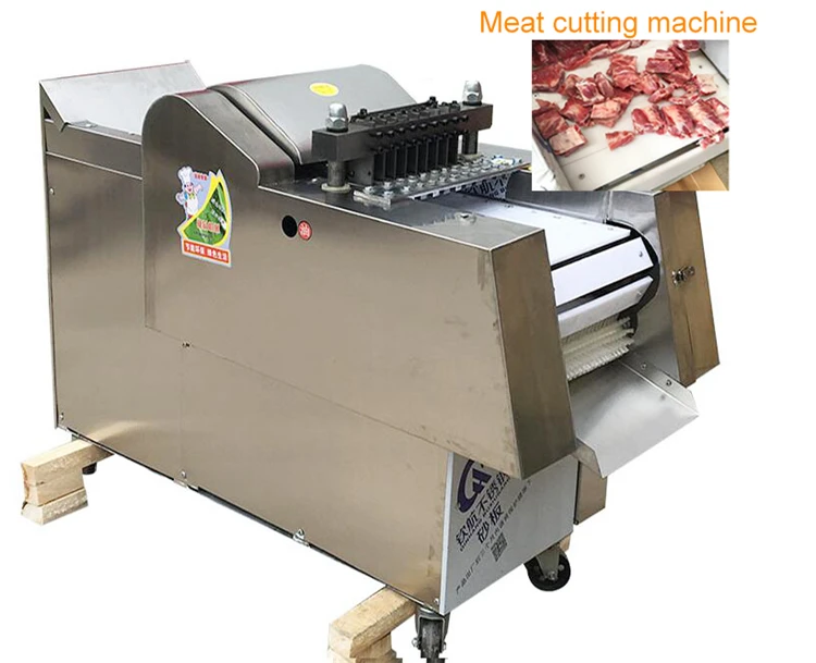 Electric meat cutter seperate machine chicken meat goat cutting machine stainless steel