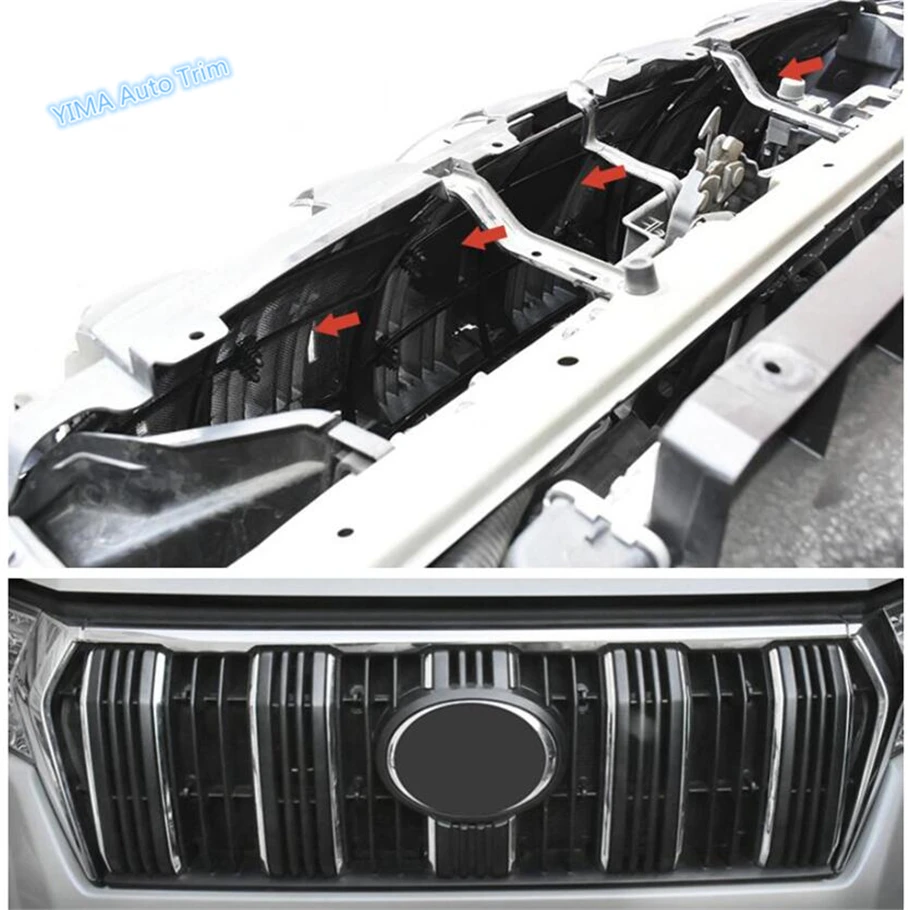 Автомобильный Стайлинг передняя решетка для защиты от насекомых сетчатая