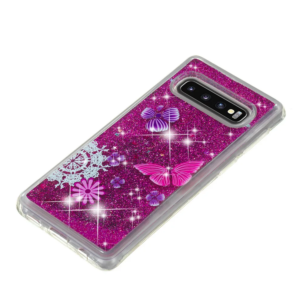 Милый Блестящий облегающий чехол G973 для Samsung Galaxy S10 S 10 блестящий бампер с