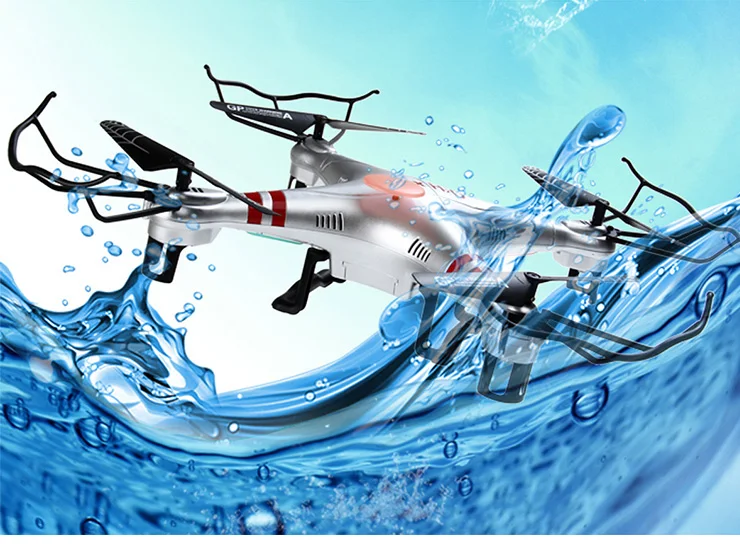 Новое поступление Gptoys H2O Aviax водонепроницаемый Дрон 3D выворот 6 Axis Gyro Безголовый режим 2,4 ГГц 4CH ЖК-дисплей игрушечный Квадрокоптер