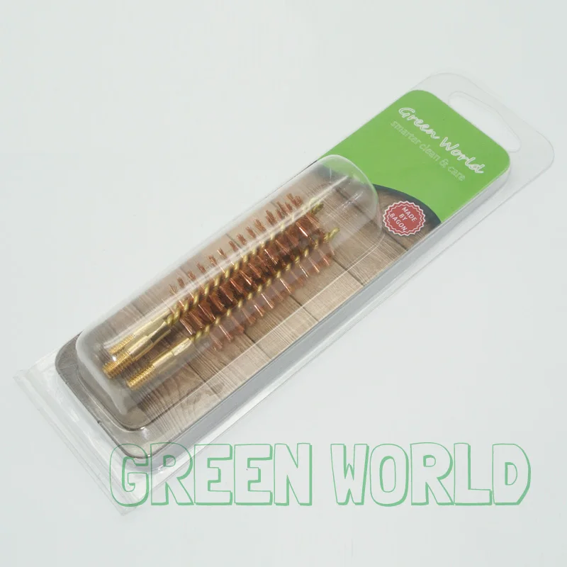 Green World 3 шт./лот. 50cal бронзовая Щетка с латунным держателем и сердечником щетка для