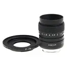 25 мм F1.4 CC TV Movie lens + C Mount to Fuji Fujifilm X-A2 X-A1 X-T1 X-T2