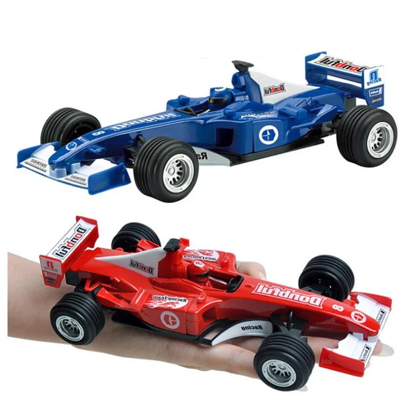 1:43 моделирование сплава Модель автомобиля игрушка F1 с рулевым колесом скорость