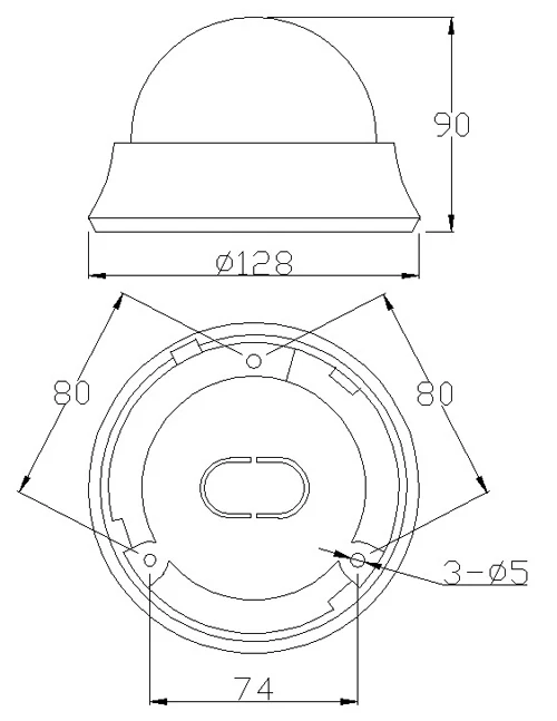 Sony STARVIS CMOS сенсор IMX307 низкий светильник камера безопасности 1080P Крытый ИК