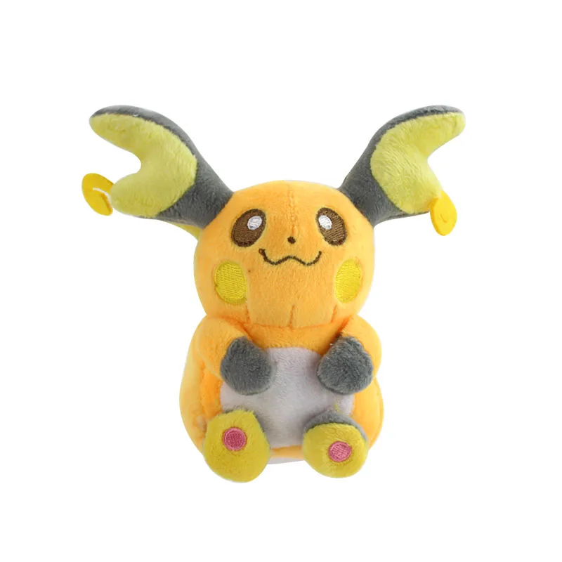 15cm Raichu 25 стилей 10-18 см плюшевая игрушка Peluche Charmander Snorlax Dragonite Mewtwo Poliwag милые мягкие куклы Детский Рождественский подарок - Color: 15cm Raichu