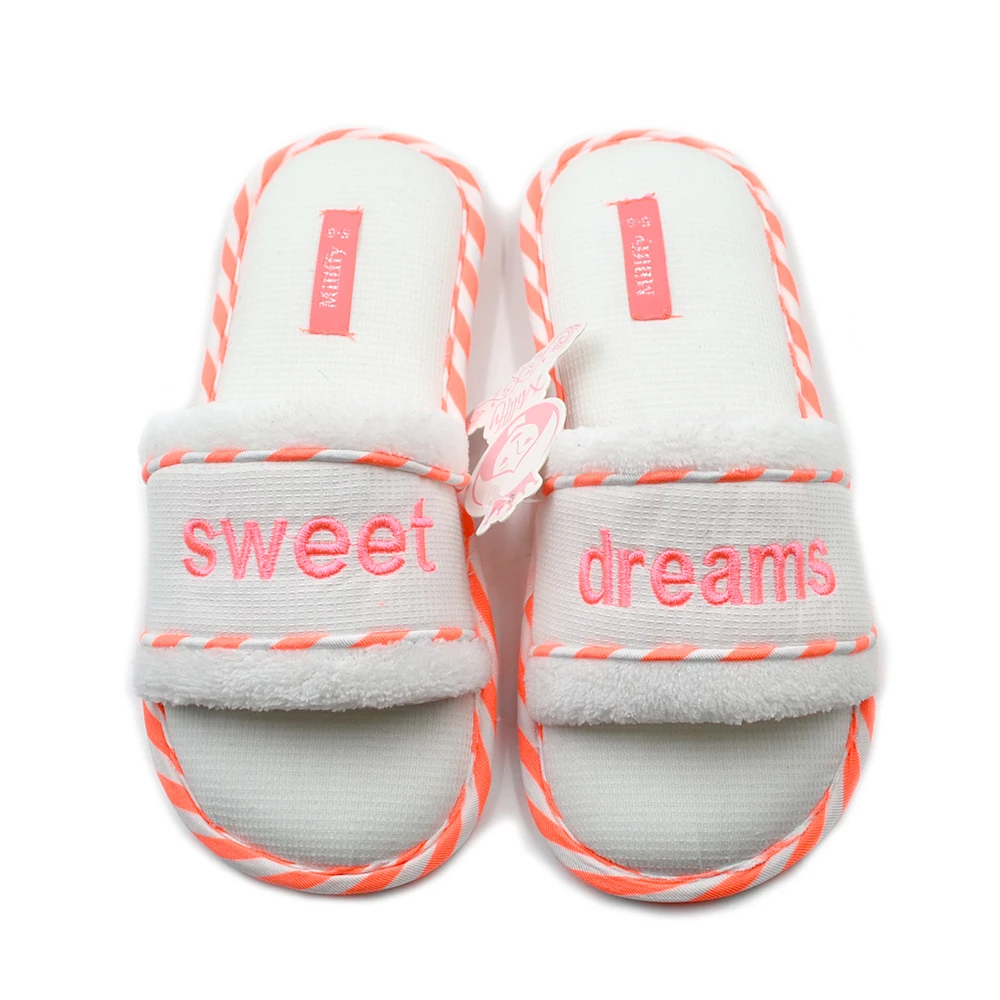 Millffy new spring summer sweet Ladies shoes bling home floor slippers indoor slip off white Slippers | Обувь