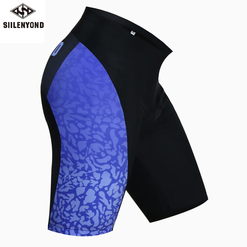 Cycling Shorts Ударопрочный велотренажер плотный велотренажер шорты для горного велосипеда шорты с летним Coolmax Велосипедные шорты 3D гелевая Накладка для человека - Цвет: Cycling Shorts