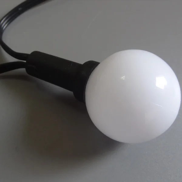 50 узлов Адресуемая RGB G40 DC12V WS2811 Светодиодная Рождественская Пиксельная гирлянда 6