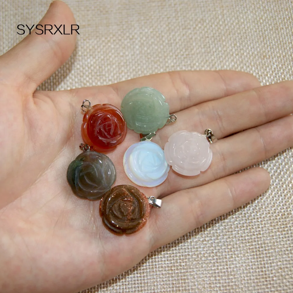 Модные смешанные разнообразные ожерелья из 12 искусственных роз в форме