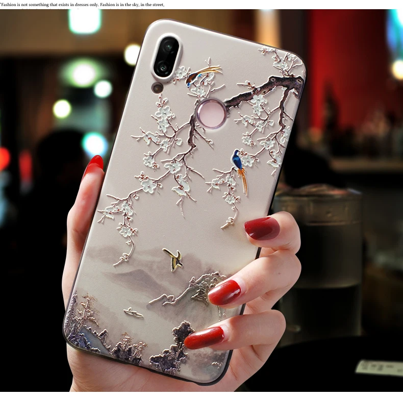 3niao 3D с рельефным тиснением цветок из термопластичного полиуретана для huawei Коврики 10 20 P30 P20 P8 P9 P10 Lite Mini Pro для huawei Nova 3i 2i 3 3E 4 4E чехол - Цвет: 3niao