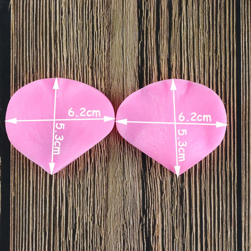 2 шт лепестки лист силиконовая в форме розы прессформы торта украшения