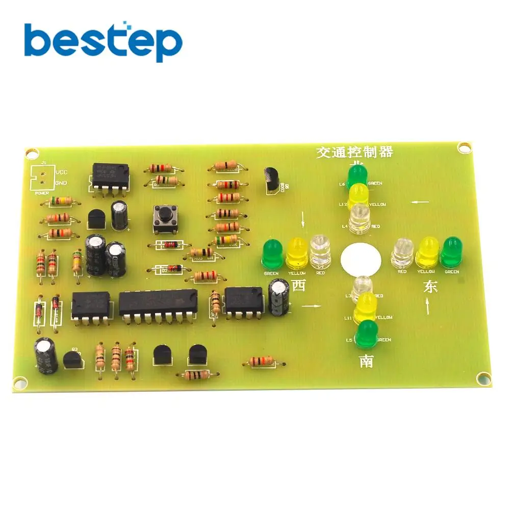 Электромеханический светильник контроллер дорожного движения DIY Kit|Интегральные