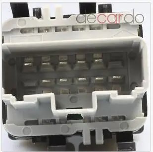 Для RENAULT FENSTERHEBERSCHALTER для MEGANE II Лагуна VORNE LINKS 8200315042 10 контактов |