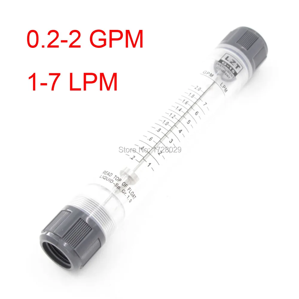 Флюоресцентный расходомер 0 2 2GPM 1 7LPM|liquid flowmeter|rotameter flowrotameter flow meter |