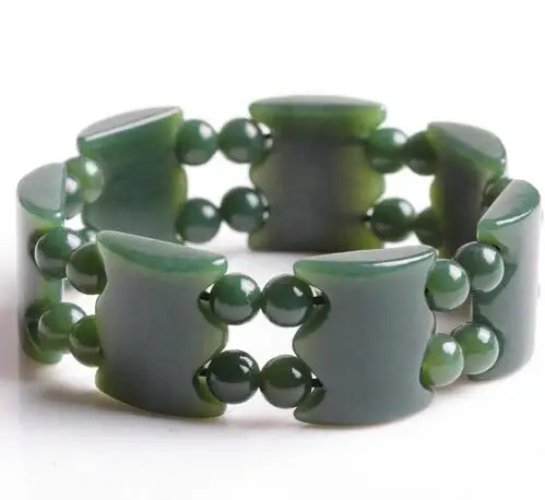 Бесплатная доставка подлинные натуральные товары и нефритовый браслет Hetianqingyu