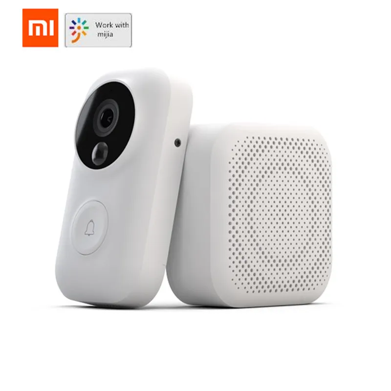 Оригинальный Xiaomi Zero умный видео дверной звонок ИК Ночное Видение Обнаружение