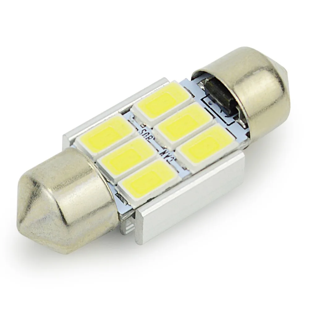 Safego 4x светодиодная гирлянда 31 мм C5W 36 мм светодиодный canbus 6SMD 42 мм светодиодный 9 SMD 5630 интерьер автомобильного салона Лампа фонарь освещения номерного знака лампы для чтения