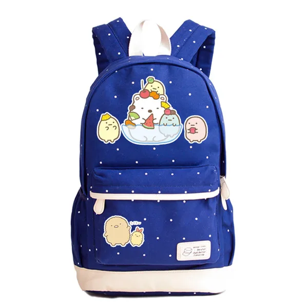 16 Kawaii sumikkourashi холщовые школьные сумки милые женские розовые рюкзаки Mochila Feminina девочки походный рюкзак для ноутбука рюкзак - Цвет: 16