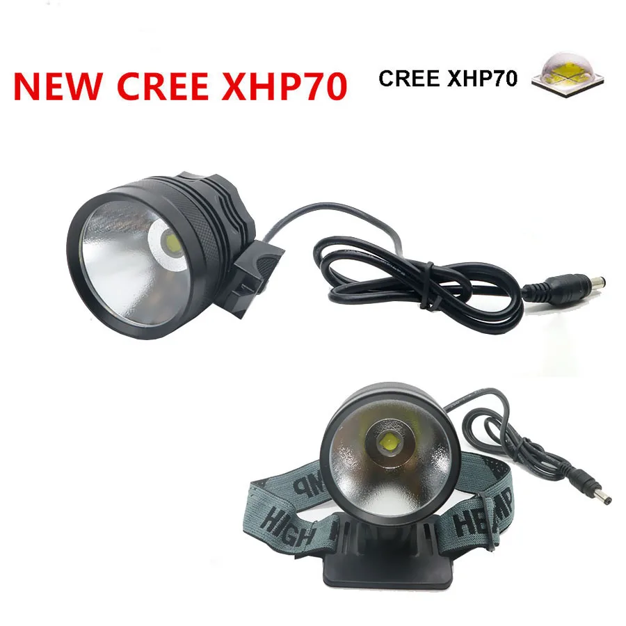 Новый светодиодный налобный фонарь USB зарядка 4000 люменов головной свет CREE XHP70