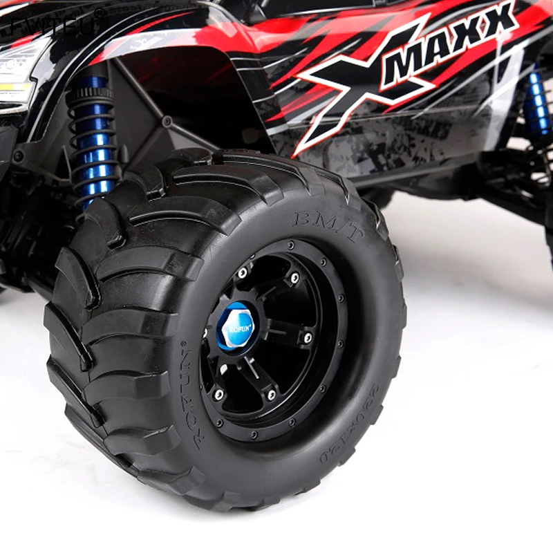 FVITEU Big X herringbone шины для колес kit(220*120) для грузовика 1/8 Electric Traxxas X-Maxx