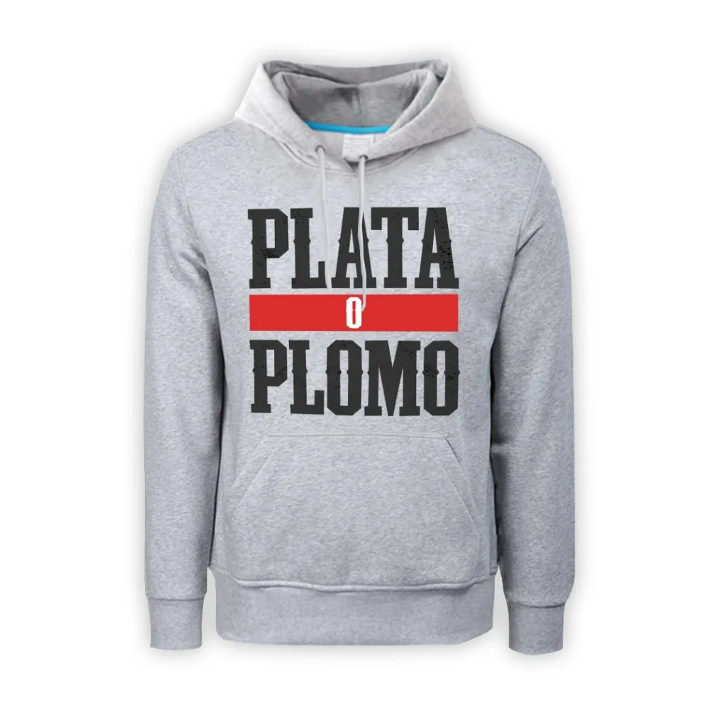 Plata o plomo/Толстовка для мужчин пуловер толстовка с капюшоном Модные свитшоты Narcos