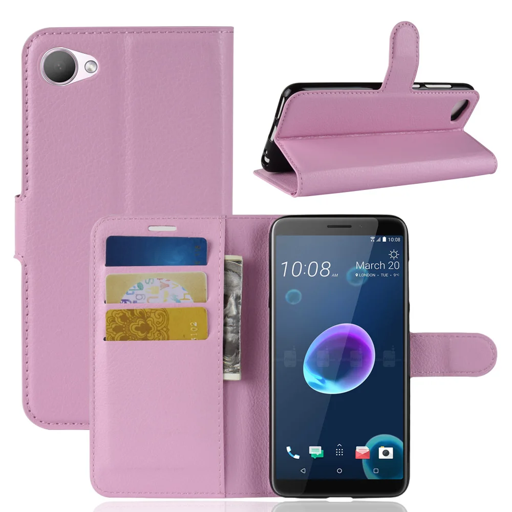 Кожаный чехол для htc Desire 12 Premium из искусственной кожи, бумажник, кожаный чехол, чехол для htc Desire 12+ D12 Desire 12 Plus