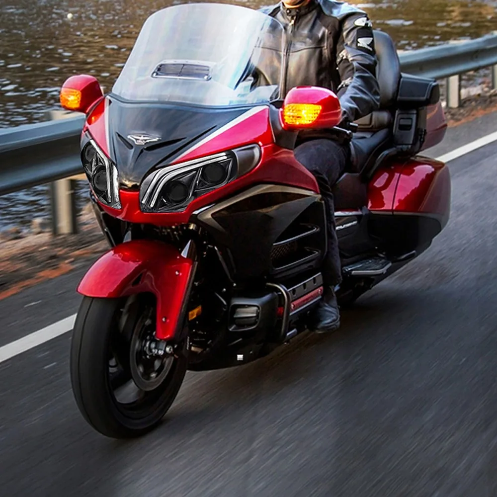 Фото Передняя светодиодная фара KT для мотоцикла Honda Goldwing F6B 2013-2016 №3