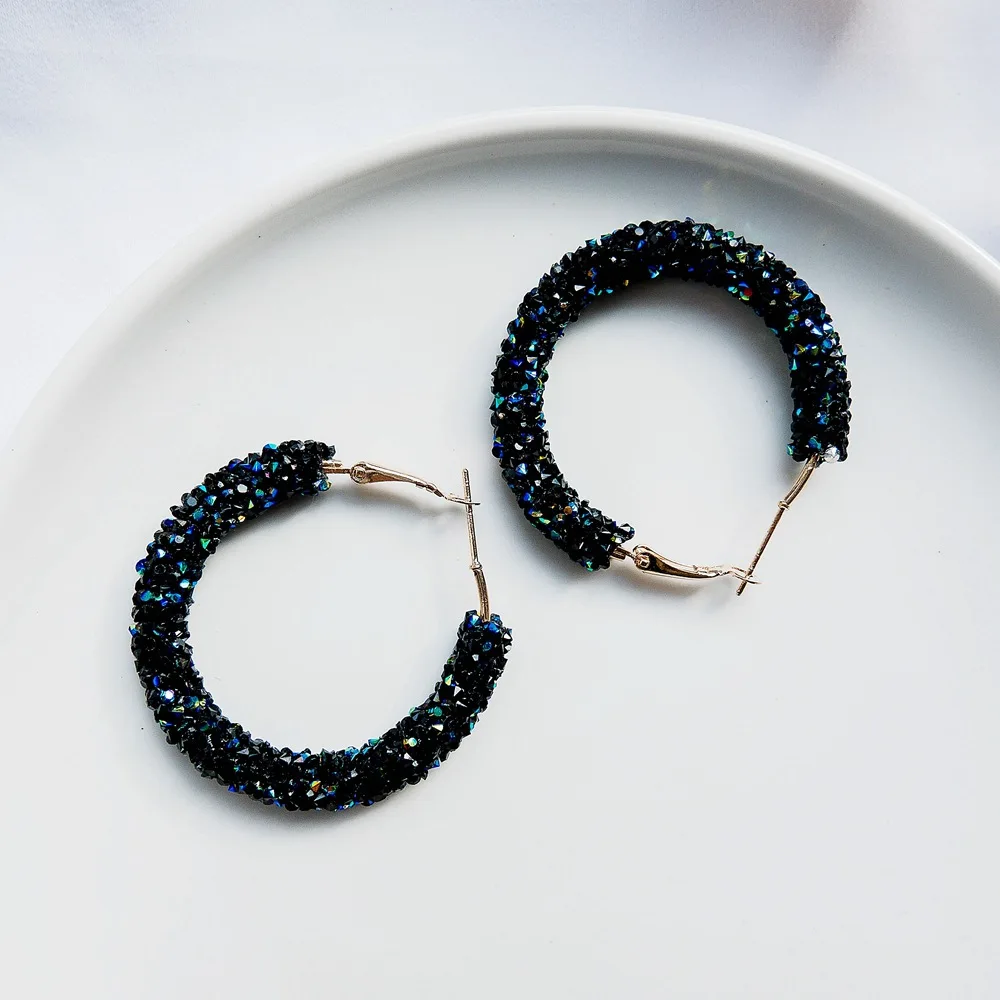 Модные Оригинальные серьги дизайнерские преувеличенные женские для ночного