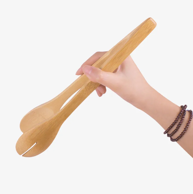 Тост Приготовления Щипцы Бамбука Кухня Использовать Хлеб Пищевой Тепла Посуда