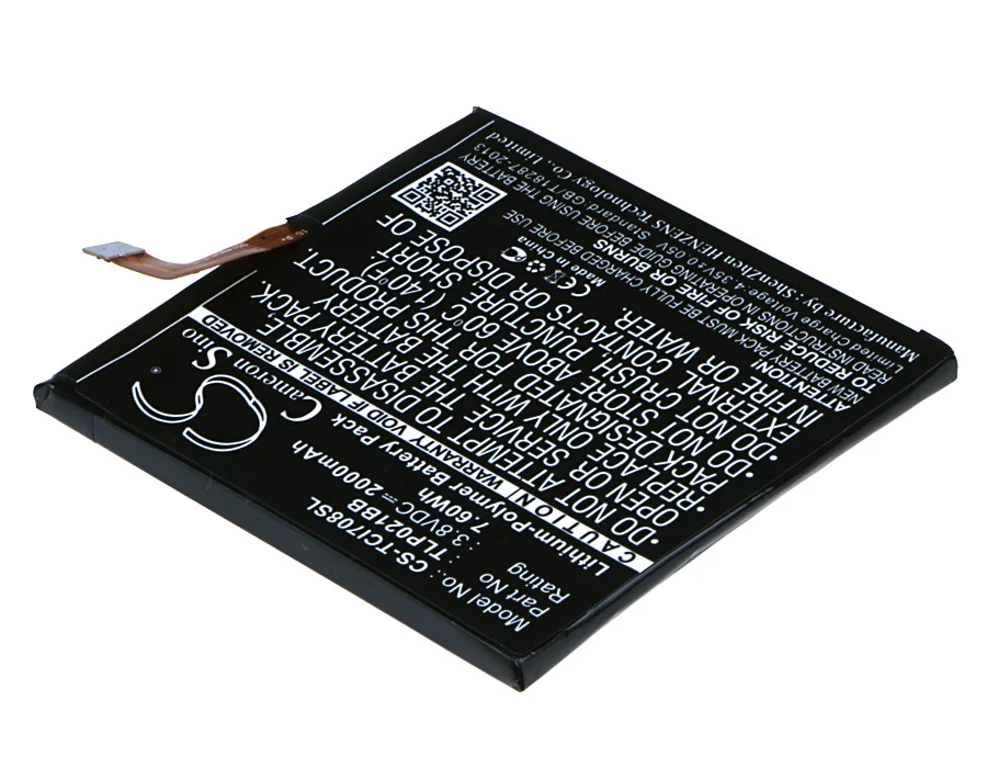 Cameron Sino 2000mAh батарея TLP021BB для TCL i708U i709M | Мобильные телефоны и аксессуары