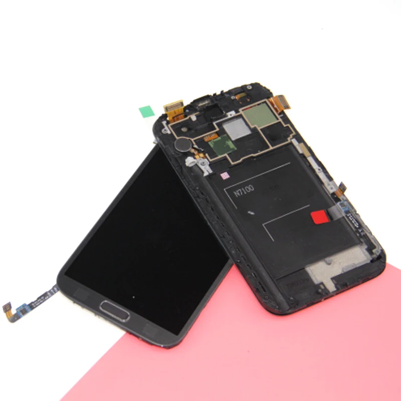 Super Amoled ЖК-дисплей Экран для samsung Galaxy Note 2 N7100 Дисплей Сенсорный экран Digitizer